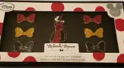 D23 Expo 2015 Designer Minnie Mouse & Bows Boxed Set Glitter Fill LE 300 Pin Lot