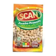 Scan Jumbo Peanuts Fried Salted 80g Real Taste High quality Sri Lankan Product
