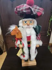 Christian Ulbricht Scottish Santa Deluxe Nutcracker