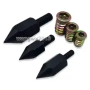 4x Hexagonal Speaker Spike Amplifier Shockproof Isolation Stand Foot Nail M6/M8