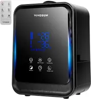 Air Humidifier 4.5L 2-in-1 Cool & Warm Mist Humidifier Bedroom, Office