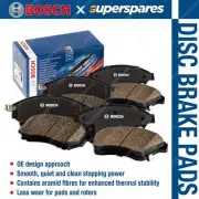 8x Front + Rear Bosch Brake Pads for Volkswagen Touareg 7L 3.2 4.2 BP449 BP1155 (for: Volkswagen)