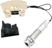 LeeQinersw Violin Pickup Piezo Transducer Pickup for Violin Electric Guitars Bass
