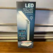New Tzumi LED Desk Lamp & Wireless Charger Folding Design