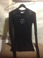 TALULAH 'LIVE A LITTLE' JUMPER/SWEATER BNWT SZ L - FREE POSTAGE ALPACA MIX (F46