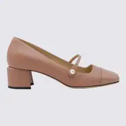 [Jimmy Choo] Jimmy Choo-With Heel Ballet Pink/Ballet Pink-Donna 35