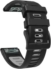 [UMCNVV] 26 22MM Silicone WatchBand Straps For Garmin Fenix 6 6X Quick Release Smartwatch Easyfit Wrist Band Strap Fenix 5X 5 3HR 935