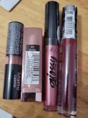 2 new lipstick & 2 lipgloss