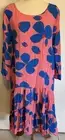 MISTER ZIMI ‘Arabella’ In Sapphire Rise. Viscose. Size 10. Brand New With Tags