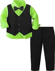 [A&J DESIGN] Baby Boys Tuxedo Romper Jacket Sets