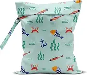 [CVYW] Wet Dry Bag Wet Bag for Swimsuit Dirty Yoga Gym Clothes Diaper Camping Beach Poor Travel Summer Essential Vacation Holiday Summer Ocean