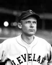 Benjamin J Karr of the Cleveland Indians in 1925 Baseball Old Photo