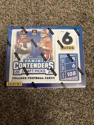 2021 Panini Contenders Draft Picks Football Hobby Box