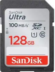 SANDISK SDSDUNR-128G SDXC Class 10 Ultra 100MB/S