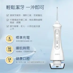 【SAMPO 聲寶】攜帶型電動沖牙機/洗牙器/沖牙器(WB-Z2004NL)