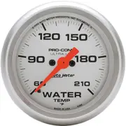 Auto Meter Gauge Ultra-Lite LOW Water Temperature 2 1/16 in. 60-210 Degrees F Digital Stepper Motor Each AMT-4369