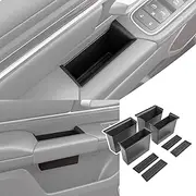 CZmenghe Door Side Storage Box Compatible with 2019-2025 Dodge Ram 1500 Door Storage Pockets 4pcs Side Organizer Tray Phone Pocket Replacement for 2019-2025 Dodge Ram 1500 Accessories