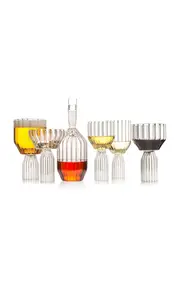[fferrone] Margot Set-of-Two Glass White Wine Goblets