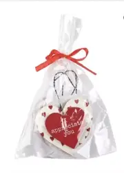 Rustic Valentines Ornaments Set - "You Are The Best"~Primitives By Kathy