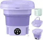 Portable Washing Machine, High Capacity Mini Washer with 3 Modes Deep Cleaning H