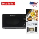 Functional Retro Microwave - 0.7 cu ft, 700-Watt, Perfect for Modern Kitchens