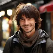 Mens Wig Brown Short Wigs For Men Natural Wave Synthetic Male Wigs with Bangs