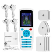 4 Channels TENS Machine Massager Pain Relief Unit LCD 8 Pads BUNDLES EMS 16 Mode