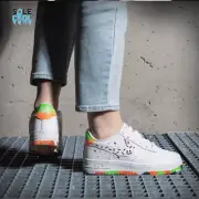 Nike Air Force 1 LV8 GS Doodles Drawing White Shoes DV1366-111