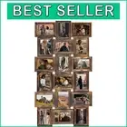 Gallery Wall 18-Picture Frame Set in Gold – Ideal for Living Room & Bedroom