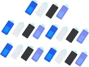 HOMSFOU 20Pcs Laptop Phone Webcam Covers Decorative Privacy Protection Patches Easy Slide Design for Tablets Mobile Devices Compact Convenient Use Multiple Colors