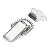 10Pcs 201 Stainless Steel Wooden Case Box Buckle Spring Lock