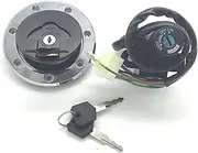 Motorbike Ignition for ​Kawasaki for Ninja for ZX6R 2000-2002 for ZX9R 1994-1999 Motorcycle Ignition Switch Fuel Gas Cap Lock Key Ignition Switch