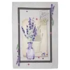 NEW L'Ensoleillade Tea Towel Graveson Riez Lavender In Vase 6 Sprigs