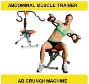 AB DOER TWIST + ULTIMATE ACCESSORIES , ABDOMINAL MUSCLE TRAINER CRUNCH MACHINE