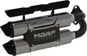 MBRP Power Tech 4 Slip-On Exhaust #AT-9522PT Polaris RZR XP 1000/RZR XP 4 1000