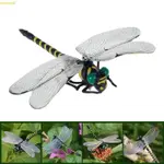 WEROYAL 戶外蒼蠅蚊子防蟲仿真蜻蜓模型花園庭院裝飾戶外防蚊