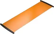 AIMALL Enhanced Home Fitness Sliding Mat with Shoe Covers for Yoga and Training, 70.9" Long Durable Non-Slip Surface