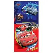 Cars Characters Door Poster Red/Blue One Size