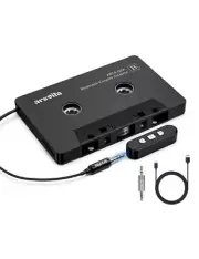 Car Audio Cassette to Aux Adapter 5.1 Bluetooth Receiver Kit for Cassette to Aux