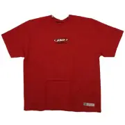 AND1 Mitchell & Ness 2XL XXL Shirt You Have No Game Artwork Red NWT
