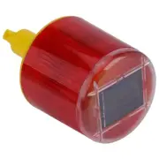 Solar LED Emergency Warning Flash Light Alarm Lamp Traffic Road Boat Red Light