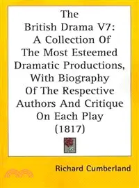 在飛比找三民網路書店優惠-The British Drama—A Collection