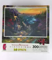 NEW! Ceaco Thomas Kinkade Puzzle DIMENSIONS 3D The Village Lighthouse 300 Piece