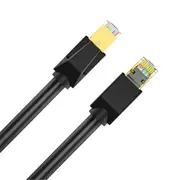Cruxtec Cat8 Ethernet Cable - 5m - Black 40Gb / SFTP Triple Shielding [RS8-050-BK]