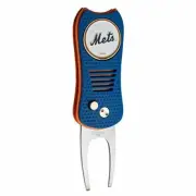 New York Mets Switchblade Divot Tool with ball marker magnet attach