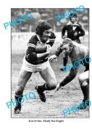 OLD 8x6 PHOTO KEN IRVINE MANLY SEA EGALES GREAT
