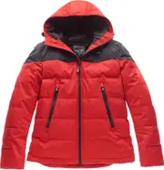 Blauer Easy Winter 2.0 Motorcycle Textile Jacket, red-blue, Size XL for Men Red Blue