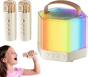 Powerful Outdoor Speaker, Wireless Sound System, Family Gathering Speaker, Portable and Wireless, Built-in Microphone, 10.4x8.6cm/4.09x3.39 Inches, for Outdoor Activities, Parties