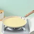 Crepe Flat Pan Non-Stick Steak Bread Pancake Cooker Egg Frying Pan Omelet Pan AU