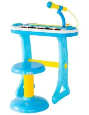[Lenoxx] Electronic Keyboard with Stand in Blue